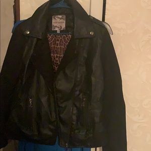 Faulk leather jacket